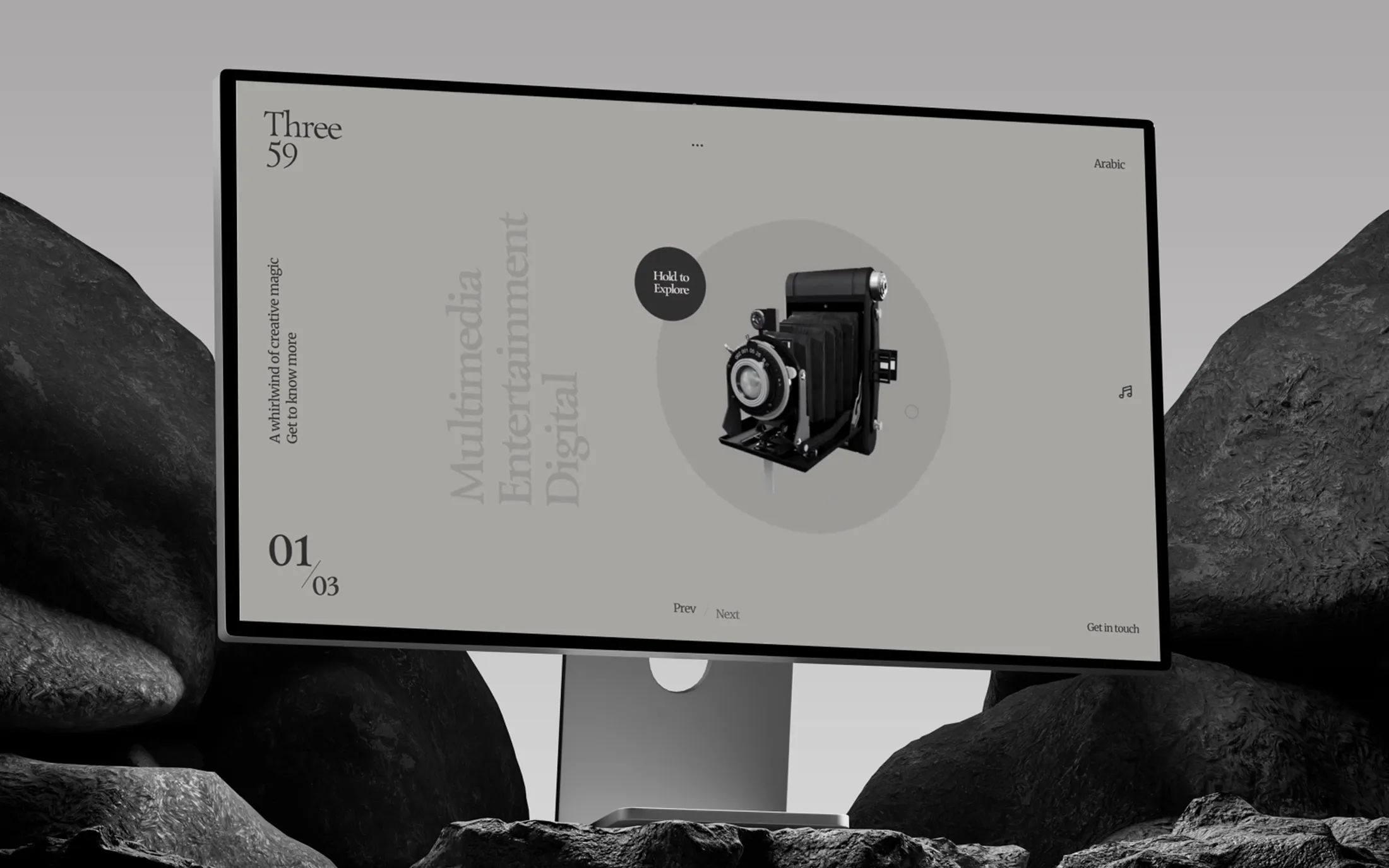 HONORABLE MENTION — AWWWARDS